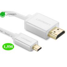 Cáp Micro HDMI to HDMI Ugreen UG-30147 dài 1,5m chính hãng