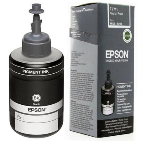 Mực in phun Epson T7741 Black-C13T774100 - màu Đen - Dùng cho máy M100 Mực in phun Epson T7741 Black-C13T774100 - màu Đen - Dùng cho máy M100