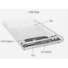 HDD BOX 2.5 ORICO 2139U3 for Laptop USB 3.0, (nhựa trong suốt)