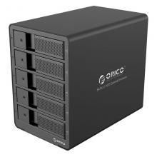 BOX đựng 5 ổ cứng ORICO 9558U3 (Black)