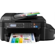 Máy in Phun 04 màu Đa năng Epson L655 in, scan, copy, Fax, Đảo mặt, wifi