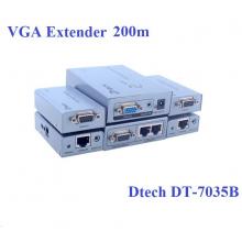 Thiết bị DTECH DT-7035, Bộ khuếch đại và mở rộng tín hiệu VGA 200m (DT-7035B)