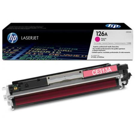 Hộp mực in màu HP 126A (CE313A) Magenta LaserJet Toner Cartridge - Màu đỏ