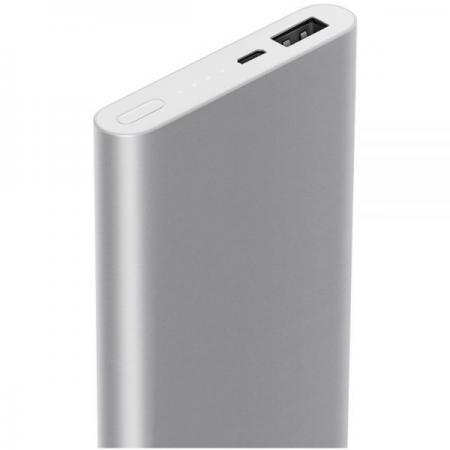 Pin sạc dự phòng XIAOMI MI POWER BANK 10000MAH MI 2 PLM02ZM (Silver)