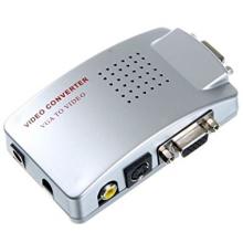 Bộ chuyển đổi VGA to AV + Svideo - AV01