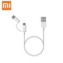 Cáp sạc Xiaomi Type C USB CABLE MICRO MI 2-IN-1 (30CM)