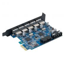 Card chuyển đổi PCI-Express 5 Port USB 3.0 ORICO PVU3-502I