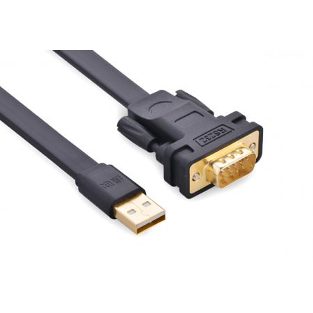 Cáp USB to COM DB9 RS232 2M UGREEN CR107 UG-20218