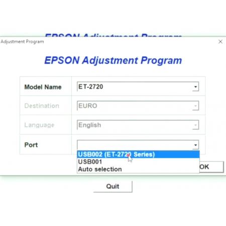 Phần mềm reset Epson ET-2720, ET-2726 Error E-11, Key reset tràn bộ đếm máy in Epson ET-2720