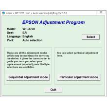 Phần mềm RESET Máy in Epson WF-3720, WF-3723, WF-3725