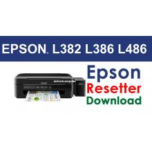 Epson L382, L386, L486 Adjustment Program