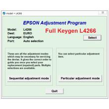 Phần mềm Reset Epson L4266, Key reset máy in epson tràn bộ nhớ Epson L4266