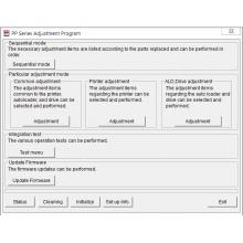 Reset Epson PP-50, PP-50BD, PP-100, PP-100N, PP-100AP, PP-100II Adjustment Program