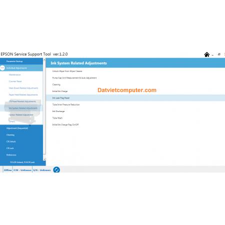 Service program Support Tool Epson SC-P7500 P7530 P7570 SC-P9500 P9530 P9570 P9580 Adjustment Program