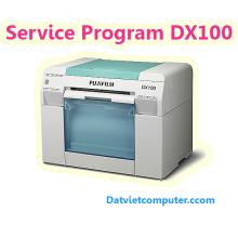 Service Program Support Tool Fujifilm DX100 Reset