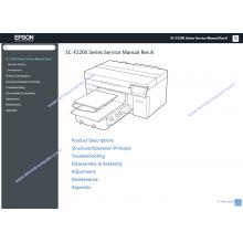 Service Manual Epson SC F2200 (F2230, SC-F2240, SC-F2250, SC-F2260, SC-F2270, SC-F2280) HTML