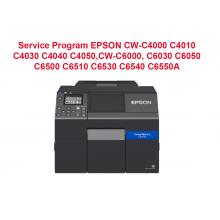 Epson CW-C4000 C4010 C4030 C4040 C4050,CW-C6000, C6030 C6500 C6550A Adjustment Program