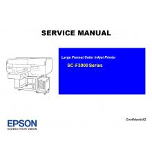 EPSON SureColor SC-F3000 Service Manual for F3030 F3050 F3060 F3070