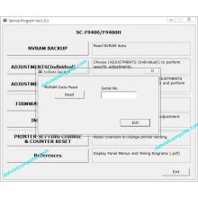 Service Program V.1.0.3 for EPSON SC-F9400, SC-F9400H, F9430, F9440, F9450, F9460, F9470