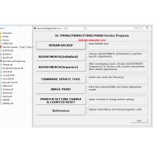 Plotter Epson SureColor SC-P6000, SC-P7000, SC-P8000, SC-P9000 Service Program | Reset