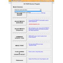 Service Program Epson SureColor F6200, F6250, F6270 + Service Manual
