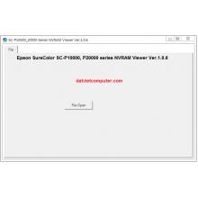 Epson SureColor SC-P10000, P20000 series NVRAM Viewer