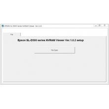Epson SL-D500 series NVRAM Viewer Ver.1.0.2 setup