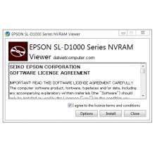 NVRAM Viewer for Epson SL-D1000 series