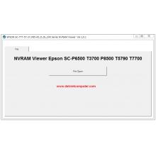 NVRAM Viewer Epson SC-P6500 T3700 P8500 T5790 T7700 