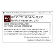NVRAM Viewer for Epson SC-F500 F570 T3100 T3130 3170 T3400 3470 T5100 T5170 T5400