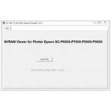 NVRAM Viewer for Plotter Epson SC-P6000-P7000-P8000-P9000