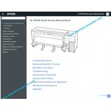 Service Manual Epson SureColor SC-S9100 series for S9130, S9140, S9150, S9160, S9170, SC-S9180