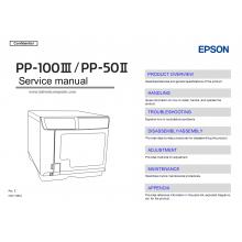 Service Manual Epson PP-100III, PP-50II