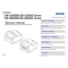 Service Manual Epson CW-C6000, C6500, CW-D6000, CW-D6500 series