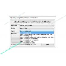Reset Epson TM-C7500, C7500G, C7510, C7510G, C7520, C7520G Adjustment Program