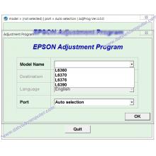 EPSON L6360, L6370, L6376, L6390 (EURO) Adjustment Program