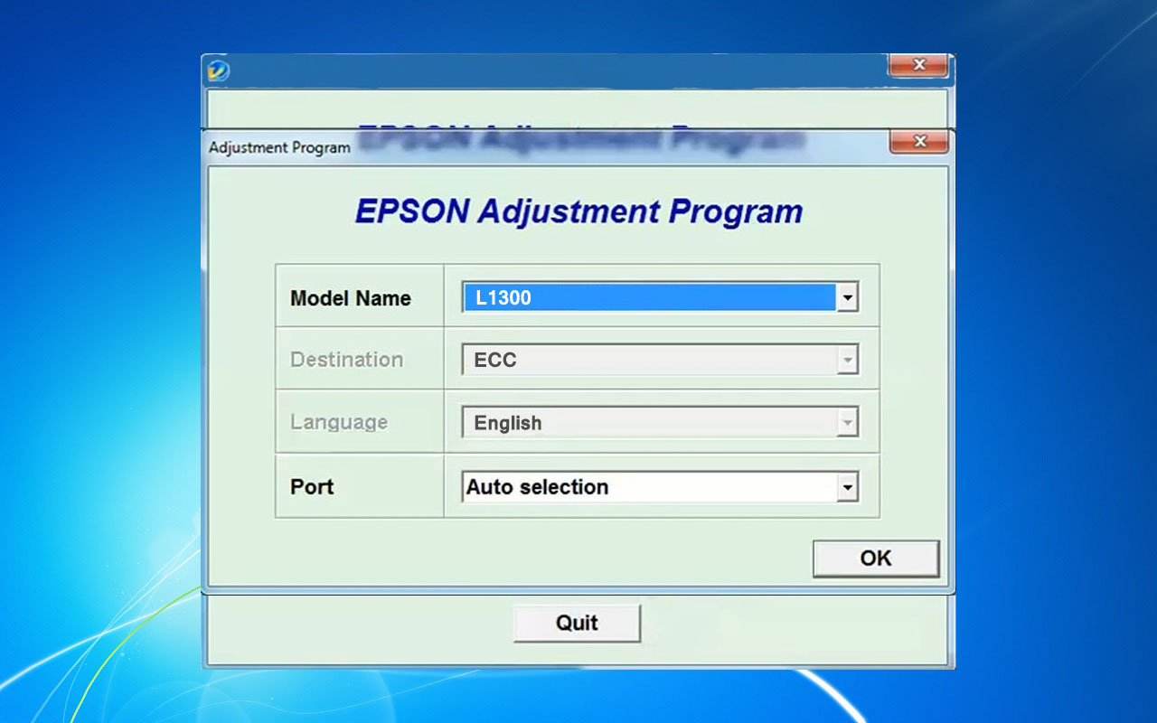 Hướng dẫn Reset tràn bộ nhớ Epson L1300
