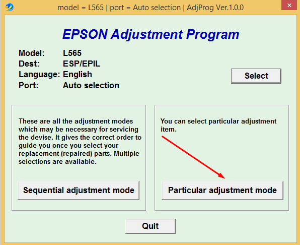 Cara Reset Epson L565