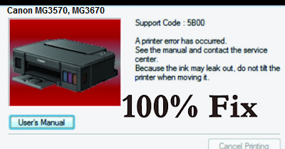 Free Download How To Reset Canon MG3570